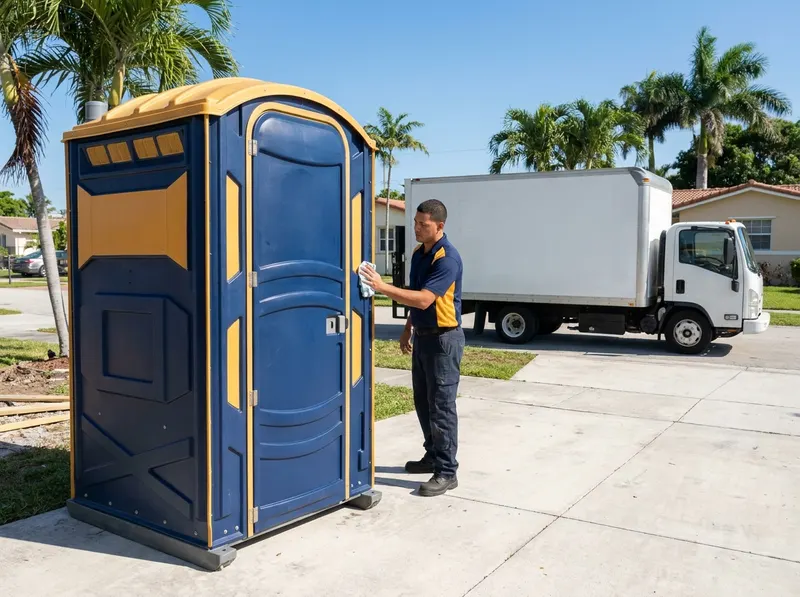 Standard Portable Toilet Rental in Hialeah, FL